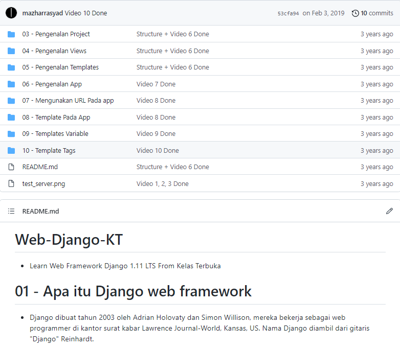 Learn Django