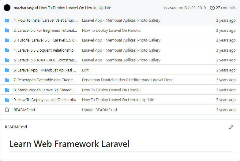 Learn Laravel