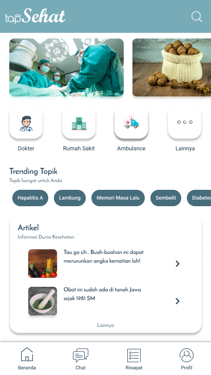 UI/UX Design tapSehat