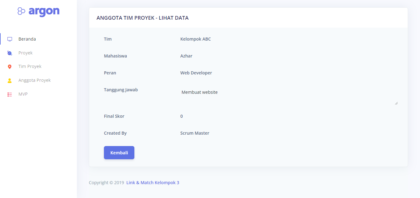 Link-Match Modul Project