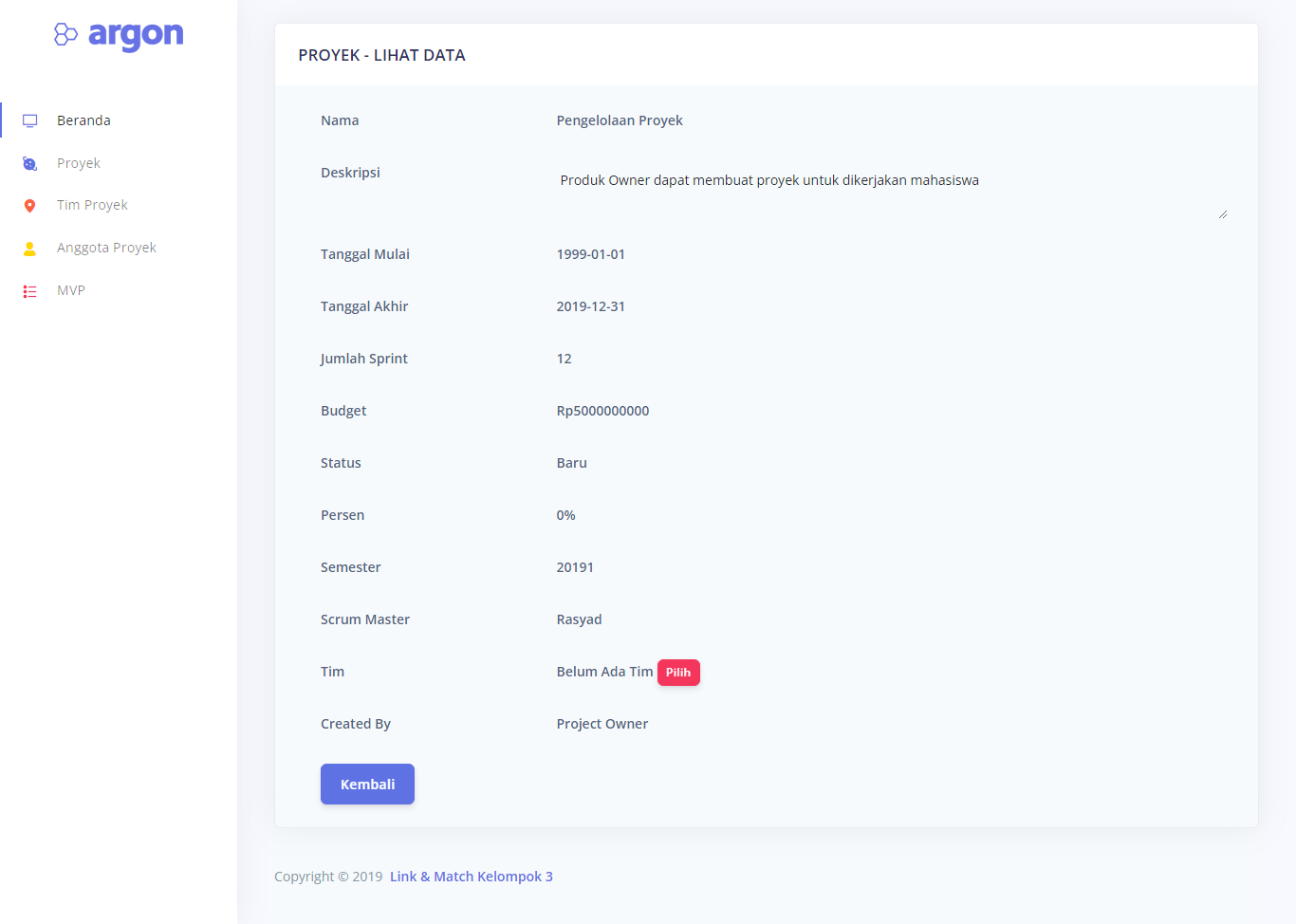 Link-Match Modul Project