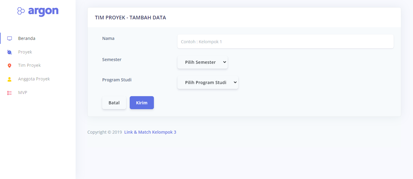 Link-Match Modul Project