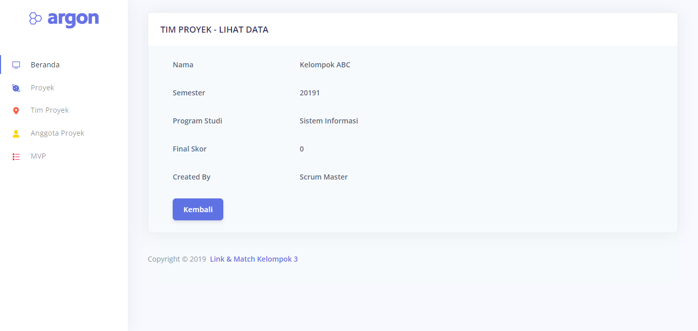 Link-Match Modul Project