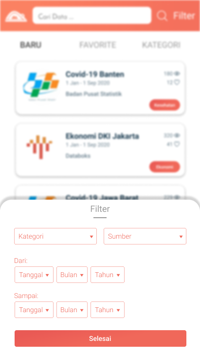UI/UX Design ClickData