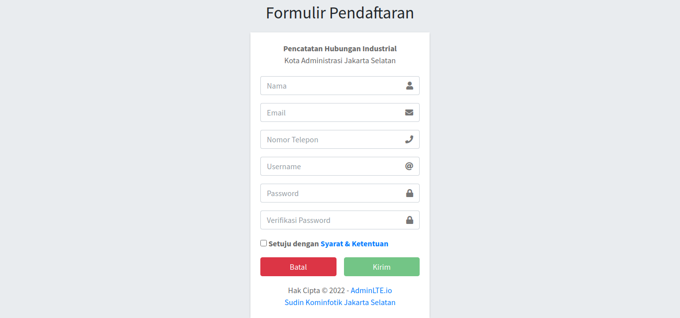 Pencatatan HI